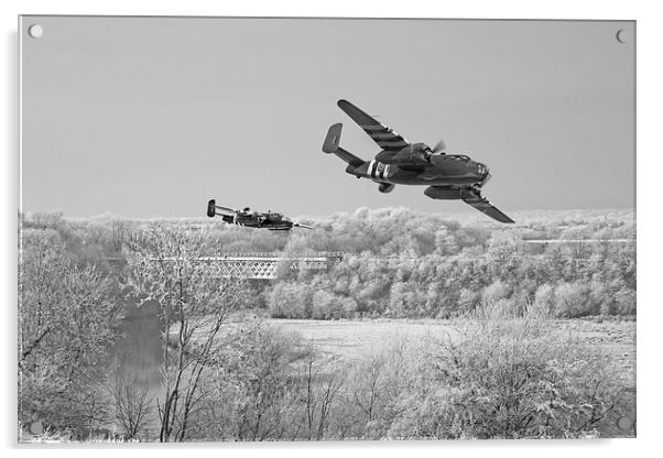 B25 Strike - Mono Acrylic by J Biggadike