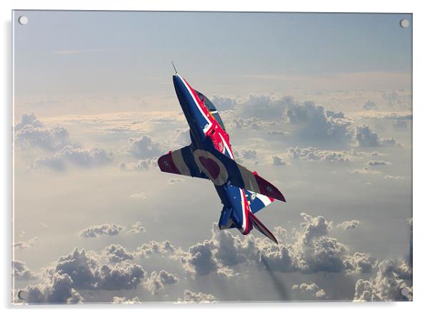 Union Jack Hawk Acrylic by J Biggadike