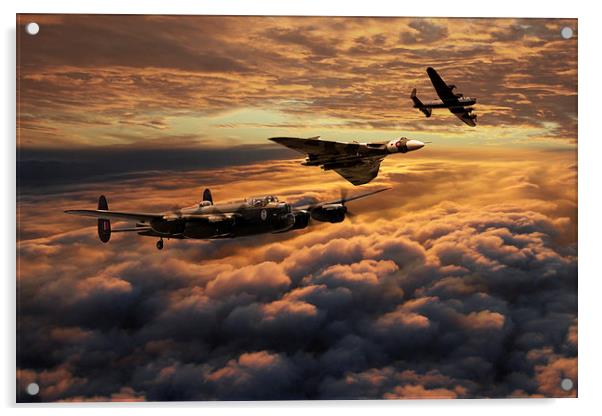 The Bomber Age  Acrylic by J Biggadike