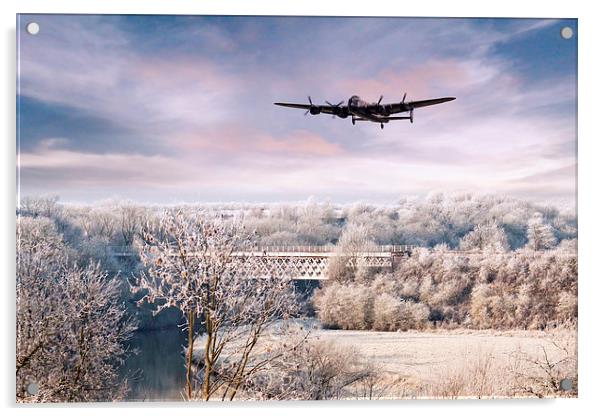 Lancaster Winter  Acrylic by J Biggadike