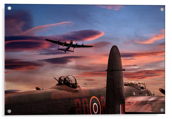 Lancaster Waits Acrylic by J Biggadike