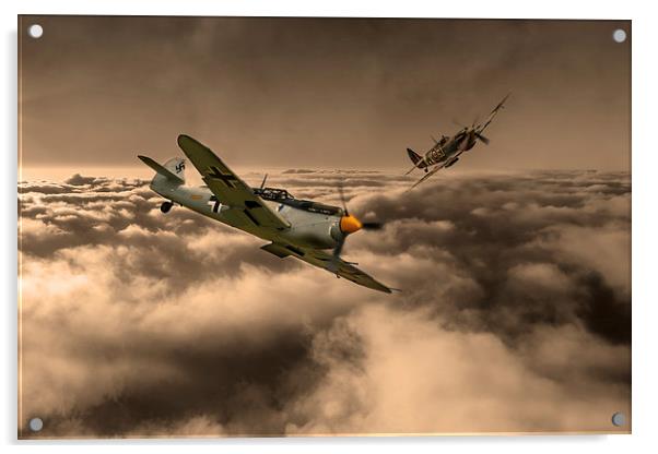 RAF and Luftwaffe Acrylic by J Biggadike