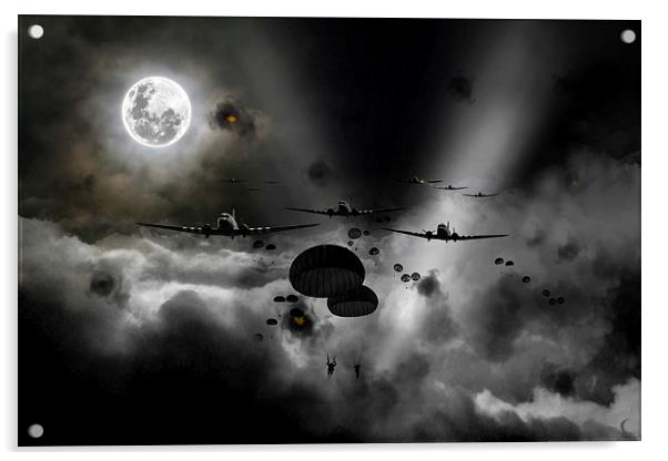 Invasion Force  Acrylic by J Biggadike
