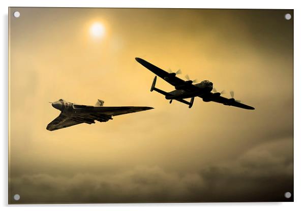 Avro Legends - orange Acrylic by J Biggadike