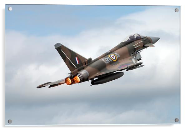 RAF Typhoon Display Acrylic by J Biggadike