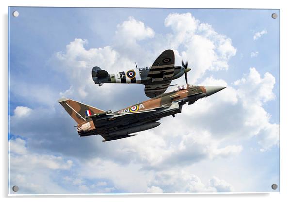 Spitfire Typhoon Acrylic by J Biggadike