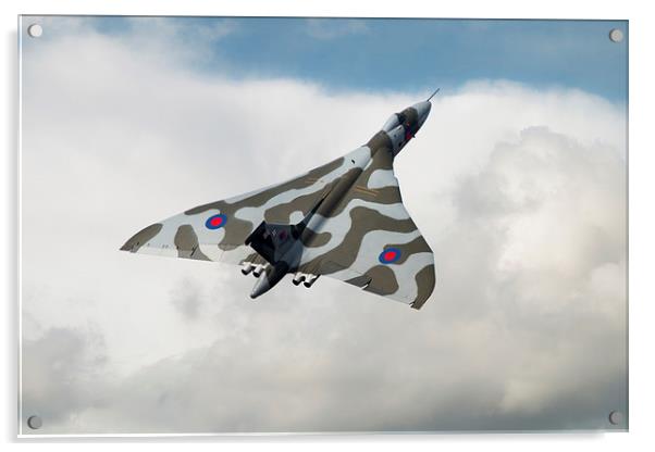 Vulcan XH558 Climb Acrylic by J Biggadike