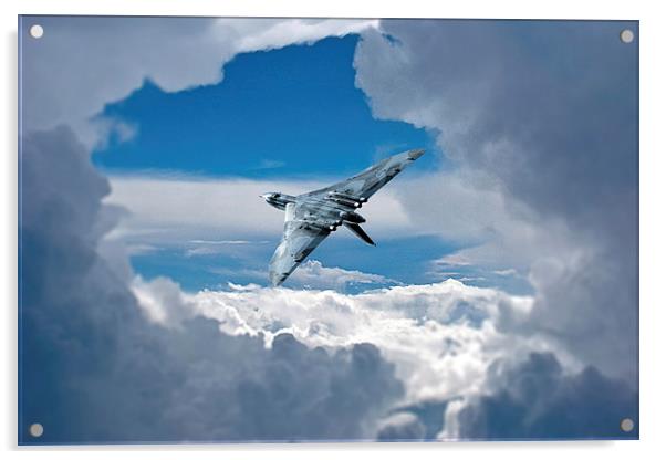 Vulcan Wingover Acrylic by J Biggadike