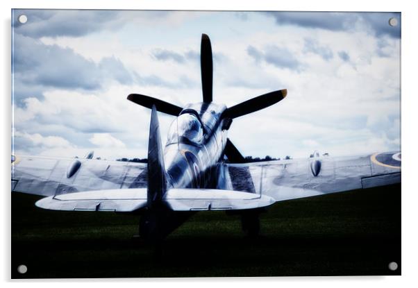 Spitfire Blue Acrylic by J Biggadike