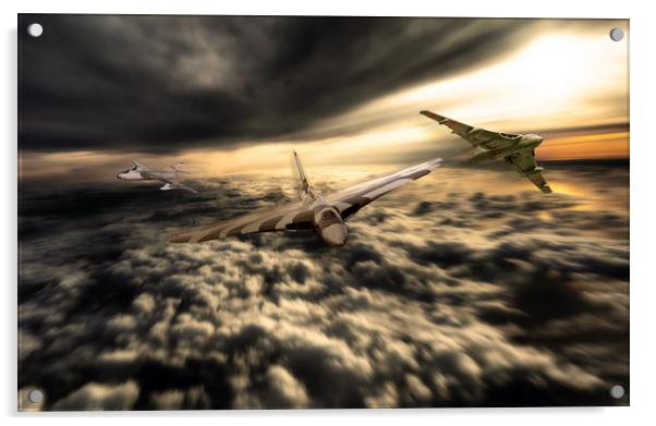 V-Bombers Acrylic by J Biggadike