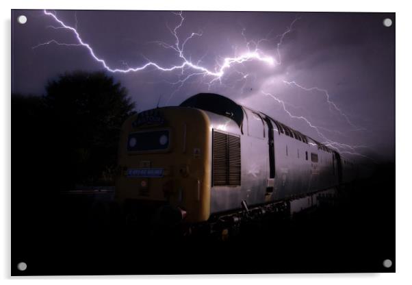 Deltic Lightning Acrylic by J Biggadike