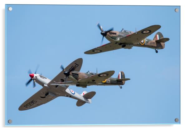 BBMF Fighters Acrylic by J Biggadike