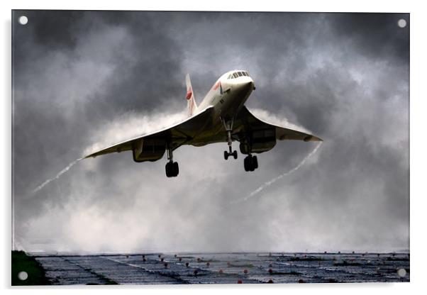 Concorde Storm Acrylic by J Biggadike