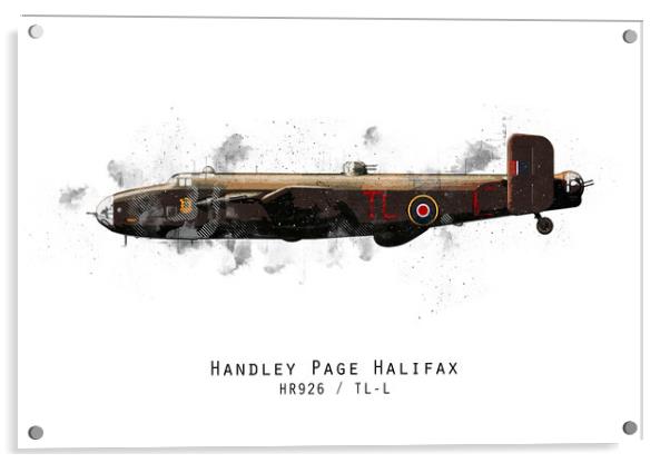 Halifax Sketch - HR926 Acrylic by J Biggadike
