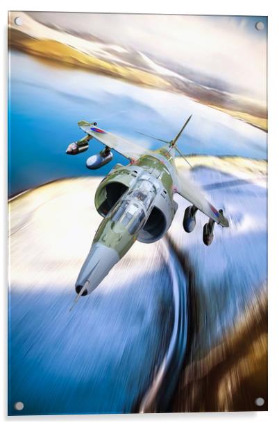 Harrier GR3 Acrylic by J Biggadike