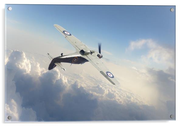 Hawker Hurricane Acrylic by J Biggadike