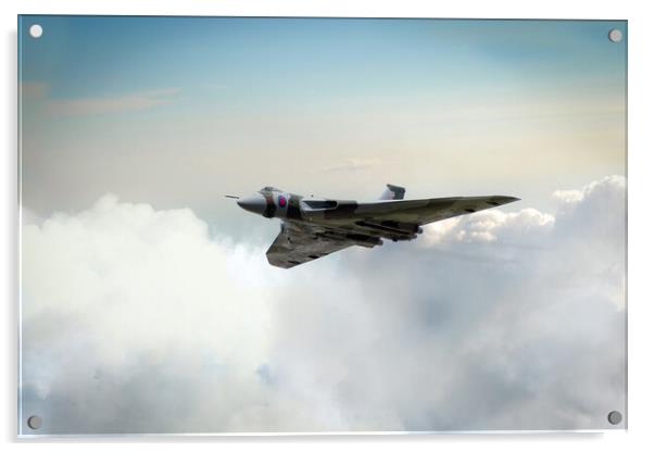 Vulcan Bomber Clouderider Acrylic by J Biggadike