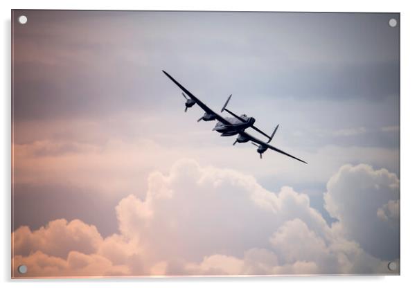 Lancaster Bomb Bay Acrylic by J Biggadike