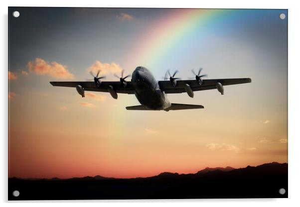 MC-130 Combat Shadow Acrylic by J Biggadike