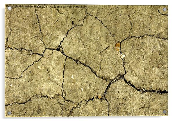 Cracked Path Acrylic by Matthew Bates