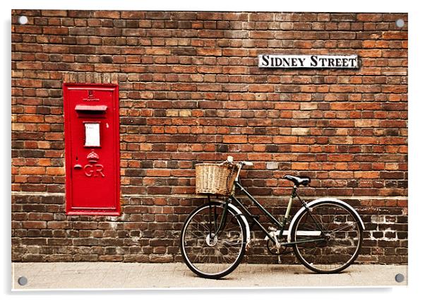 Sidney Street Acrylic by Lee Morley