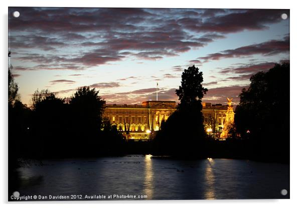 Buckingham Palace London Acrylic by Dan Davidson