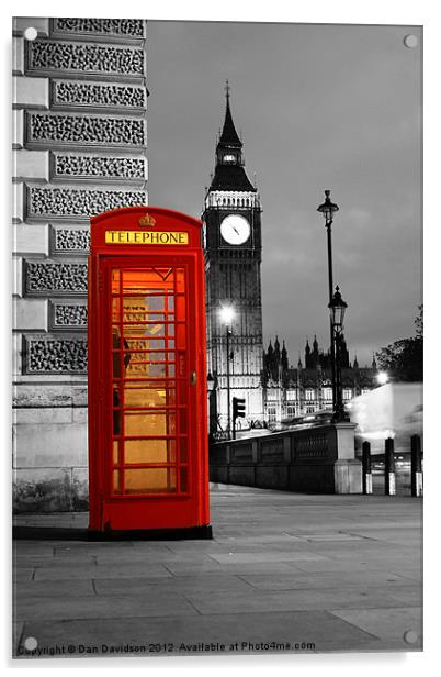 Unoriginal London Acrylic by Dan Davidson