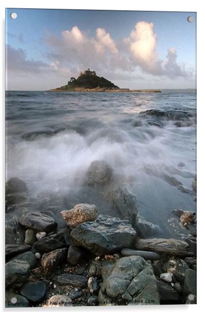 St Michaels Mount Acrylic by R K Photography