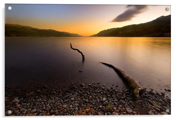 Loch Ness Monster Acrylic by R K Photography