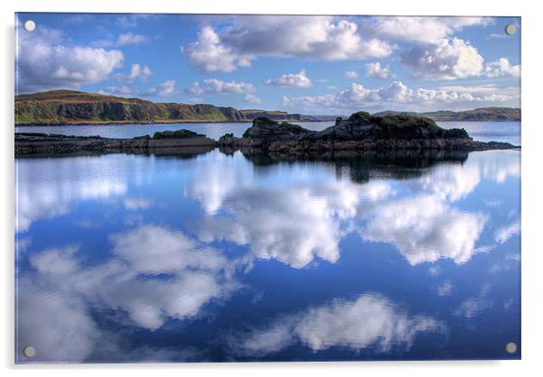 Easdale Island Acrylic by R K Photography