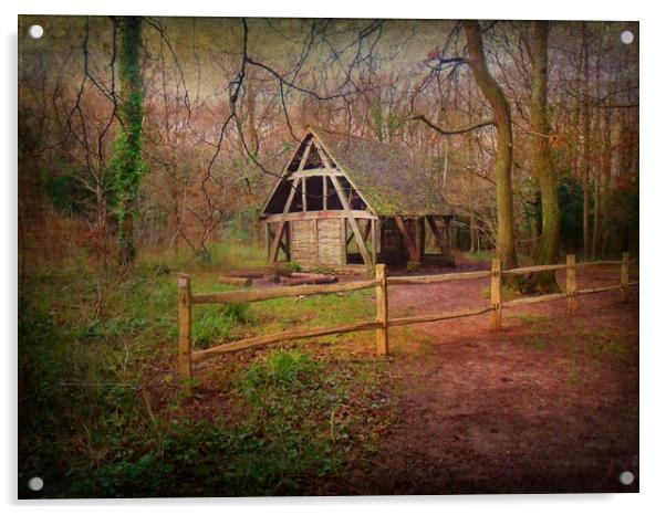 The Crux Barn Acrylic by Heather Goodwin
