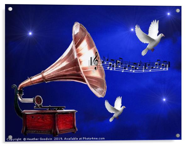 Dixie Melody Acrylic by Heather Goodwin