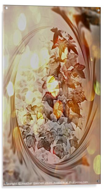 Ivy Cascade Acrylic by Heather Goodwin