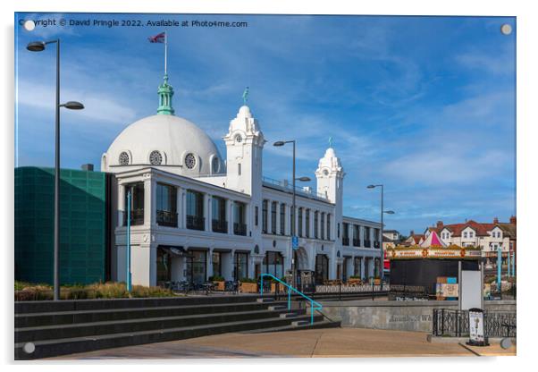 Spanish City Acrylic by David Pringle