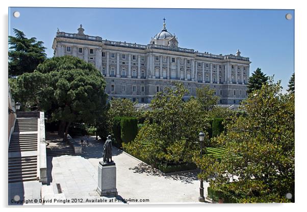 Palacio Real I Acrylic by David Pringle