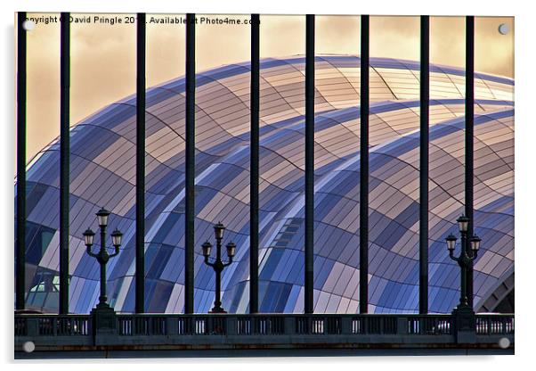 Sage Gateshead Acrylic by David Pringle