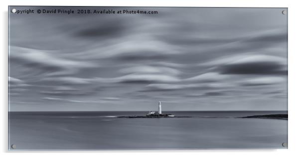 Lighthouse View Acrylic by David Pringle
