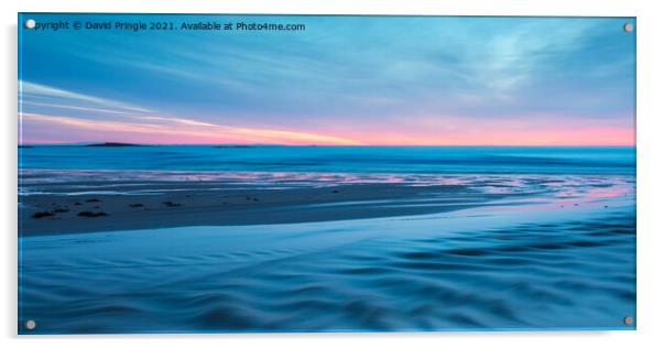 Embleton Bay Sunrise Acrylic by David Pringle