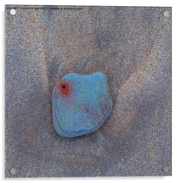 Sand and Stone Acrylic by David Pringle
