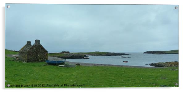 Stenness Shetland Isles Acrylic by Lynn Bolt