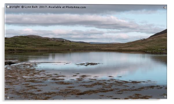 Whiteness Voe Shetland Islands Acrylic by Lynn Bolt