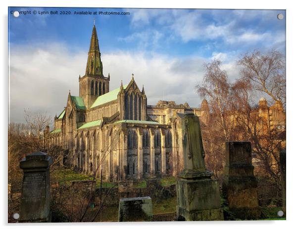 Glasgow Cathedral Acrylic by Lynn Bolt