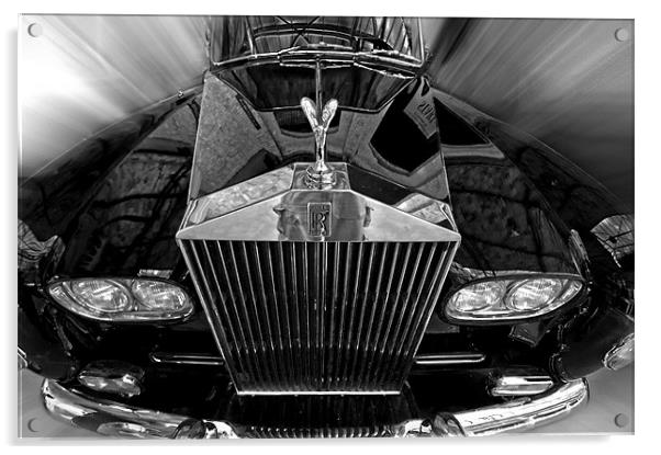 Rolls Royce Classic Acrylic by Nathan Wright