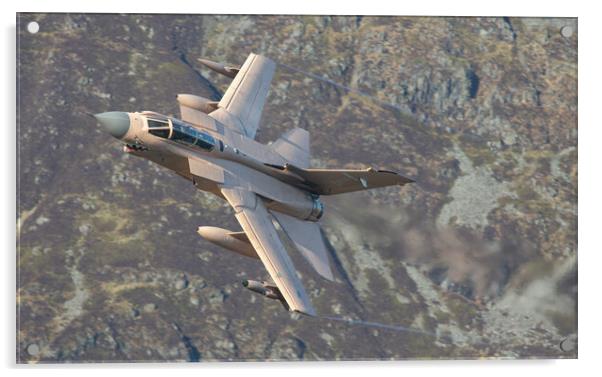 RAF Tornado Gr4 - Pinky Acrylic by Rory Trappe