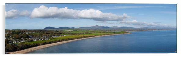 View from Mynydd Tir Y Cwmwd Acrylic by Rory Trappe