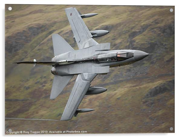 RAF Tornado - Shiny two Acrylic by Rory Trappe