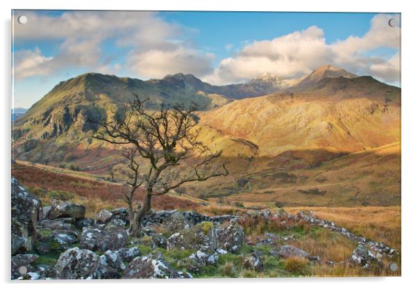 Snowdon Horseshoe Acrylic by Rory Trappe