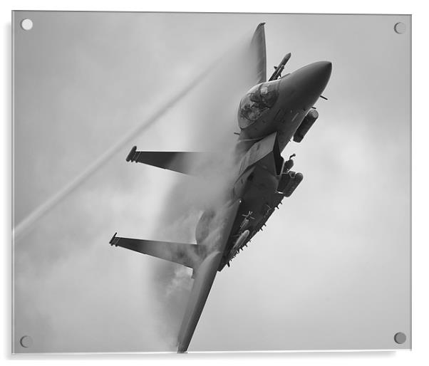 F15 at Cader Idris - North Wales Acrylic by Rory Trappe