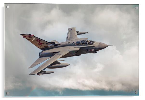 41 Squadron Tornado Gr4 Acrylic by Rory Trappe