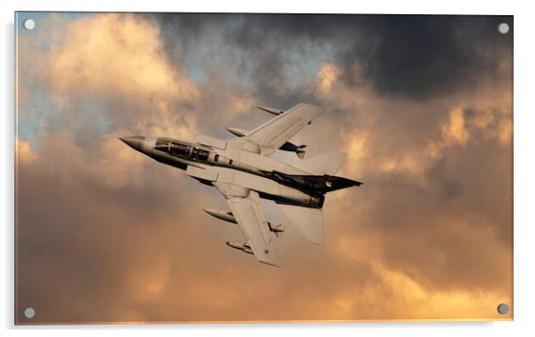 The  Tornado Gr4 Acrylic by Rory Trappe